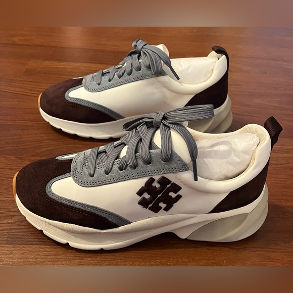 Tory Burch Shoes - Tory Burch Suede Trainer Sneakers